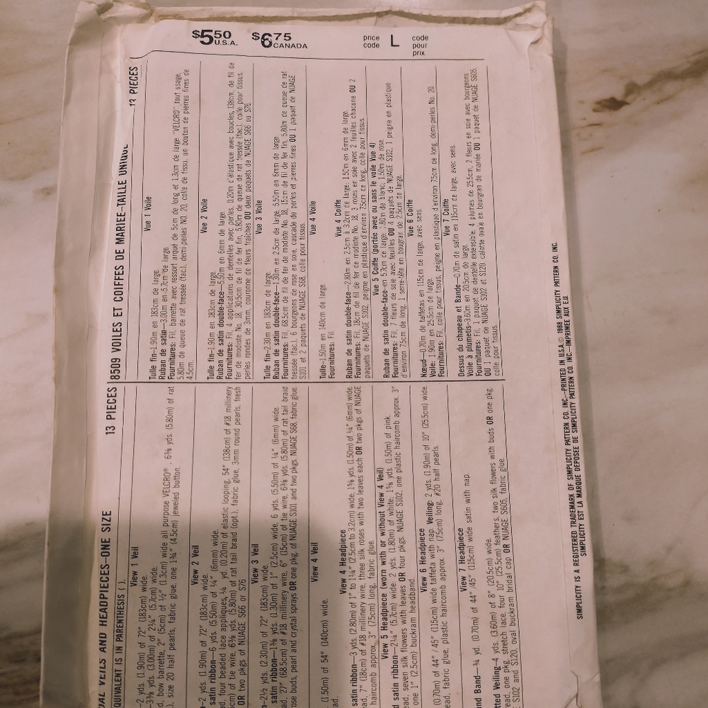 Sewing pattern - Picture 3 of 4